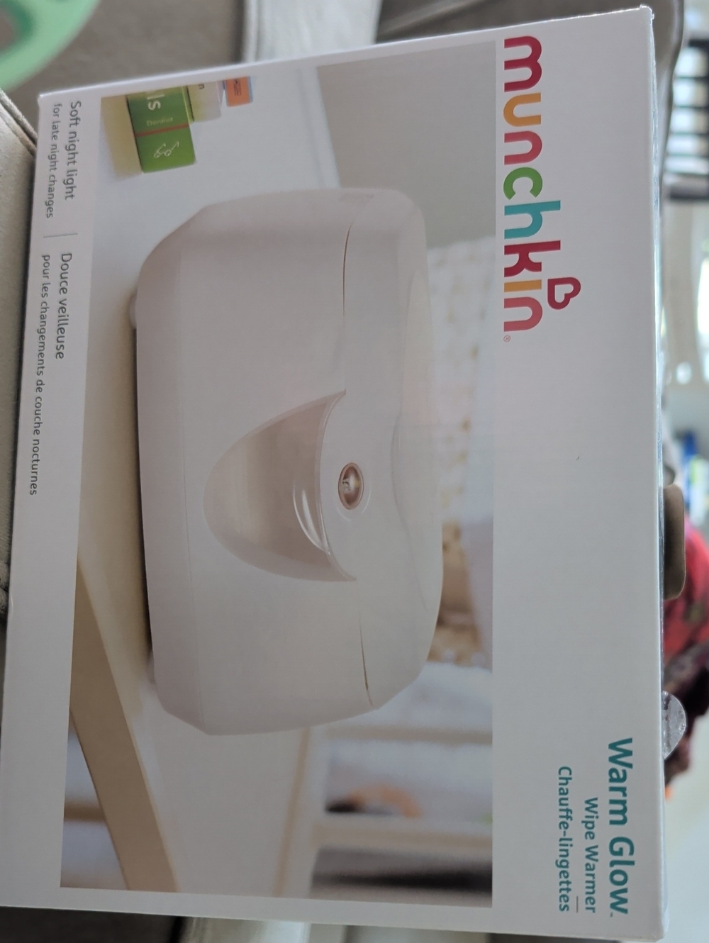 Munchkin Warm Glow Wipe Warmer - White